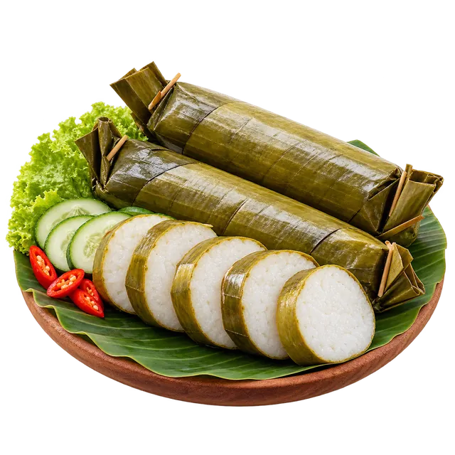 Jual lontong sayur daun pisang di Bogor